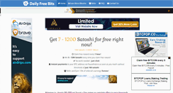 Desktop Screenshot of dailyfreebits.com
